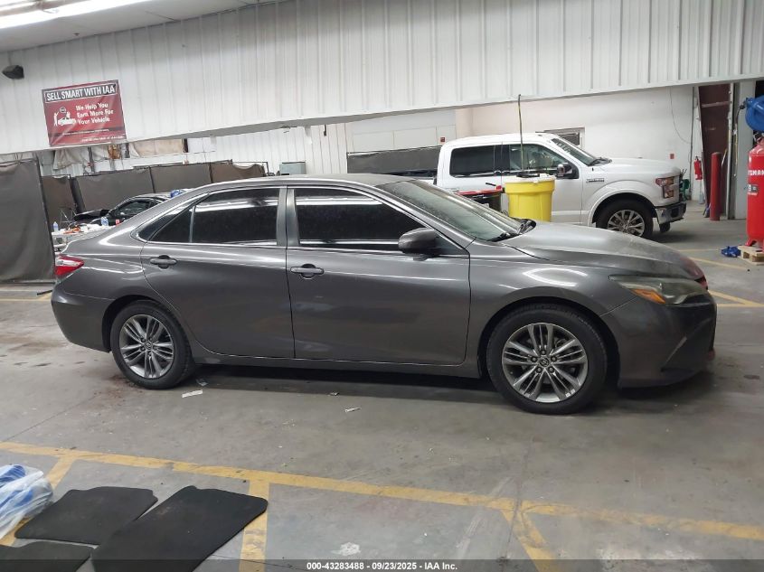 2015 Toyota Camry Se VIN: 4T1BF1FK9FU493230 Lot: 43283488