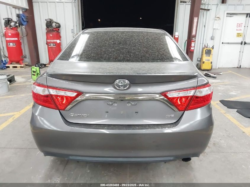 2015 Toyota Camry Se VIN: 4T1BF1FK9FU493230 Lot: 43283488