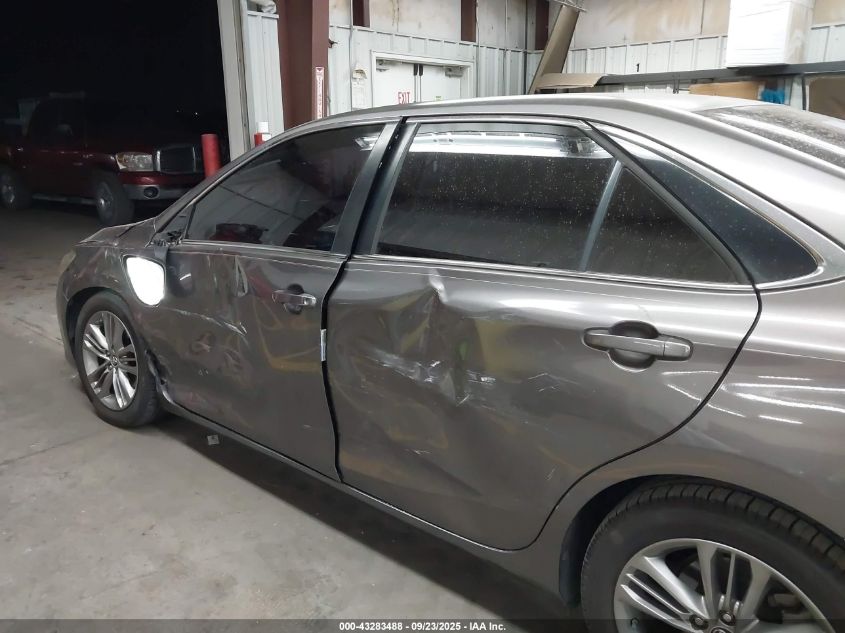 2015 Toyota Camry Se VIN: 4T1BF1FK9FU493230 Lot: 43283488