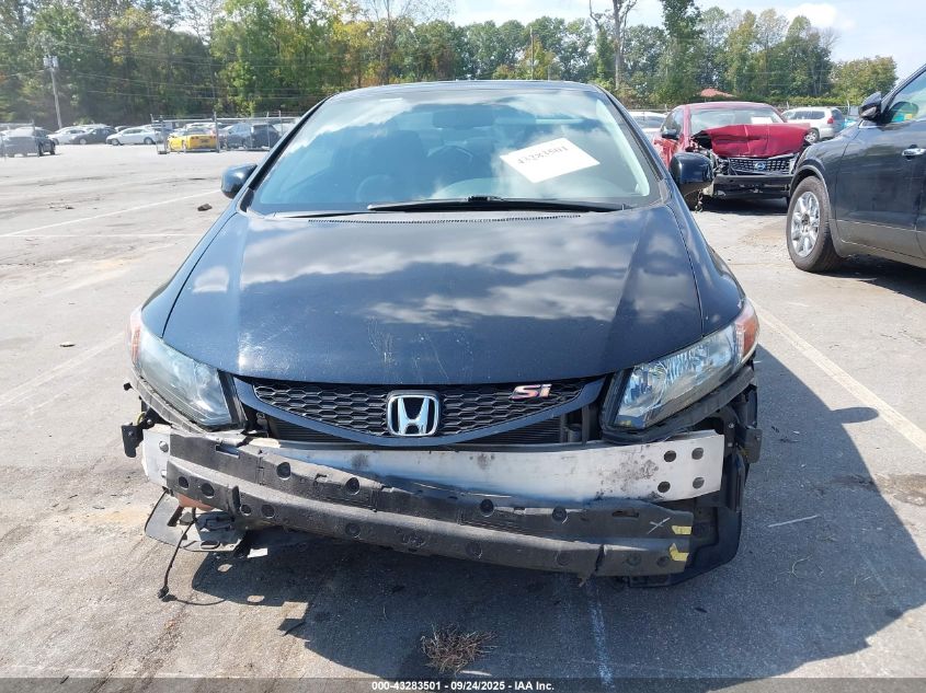 2012 Honda Civic Si VIN: 2HGFG4A54CH702184 Lot: 43283501