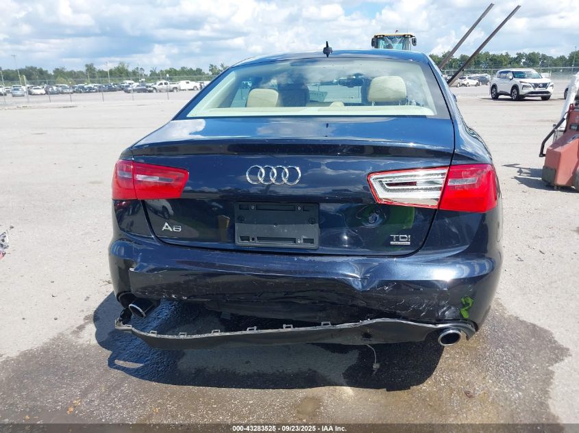 2014 Audi A6 3.0 Tdi Premium Plus VIN: WAUFMAFC0EN070711 Lot: 43283525