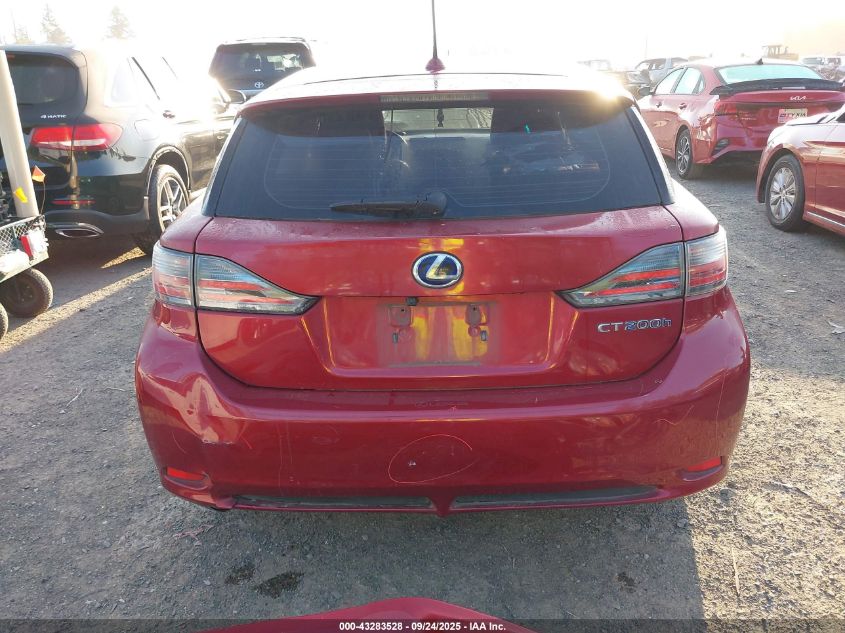 2011 Lexus Ct 200H Premium VIN: JTHKD5BH1B2028053 Lot: 43283528