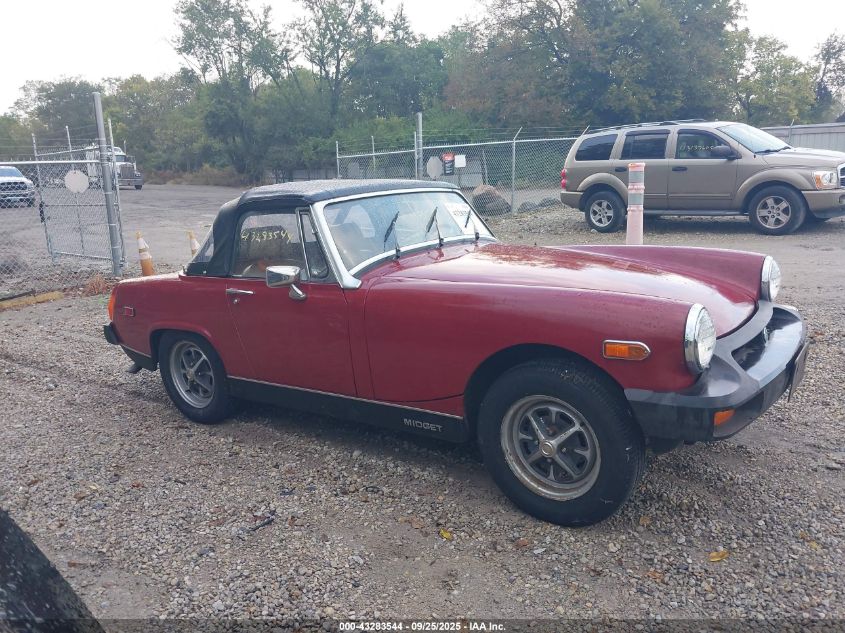 1979 Mg Miget VIN: GAN6UL214630G Lot: 43283544