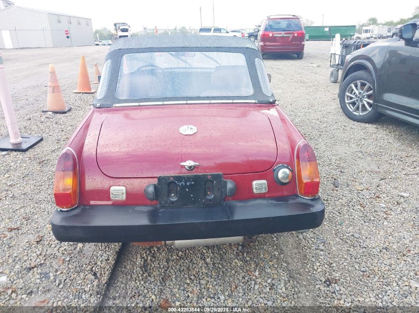 1979 Mg Miget VIN: GAN6UL214630G Lot: 43283544
