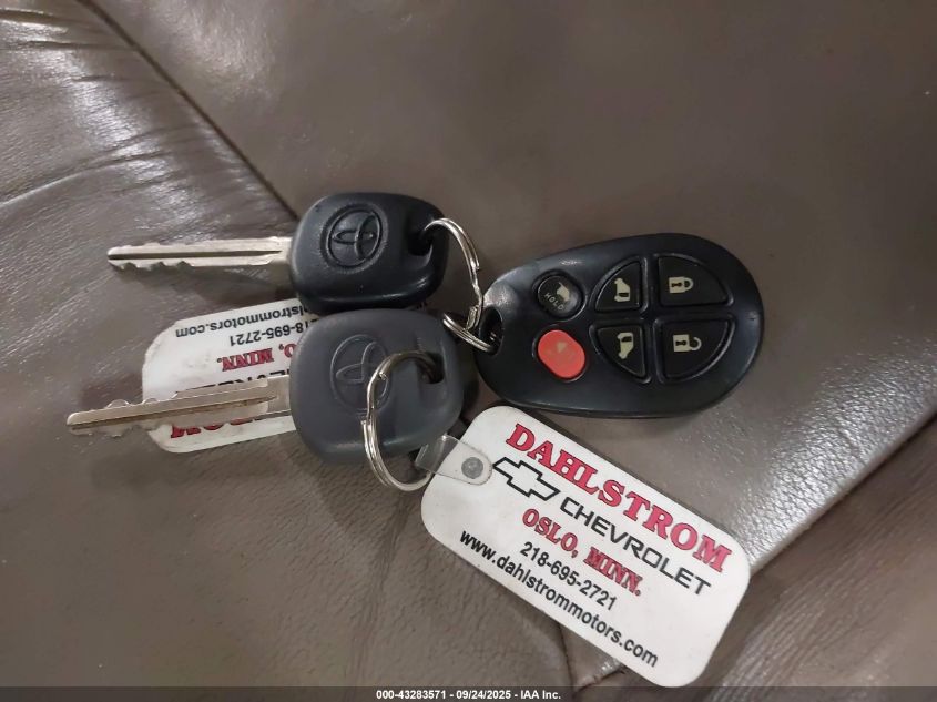 2008 Toyota Sienna Limited VIN: 5TDZK22C08S161218 Lot: 43283571