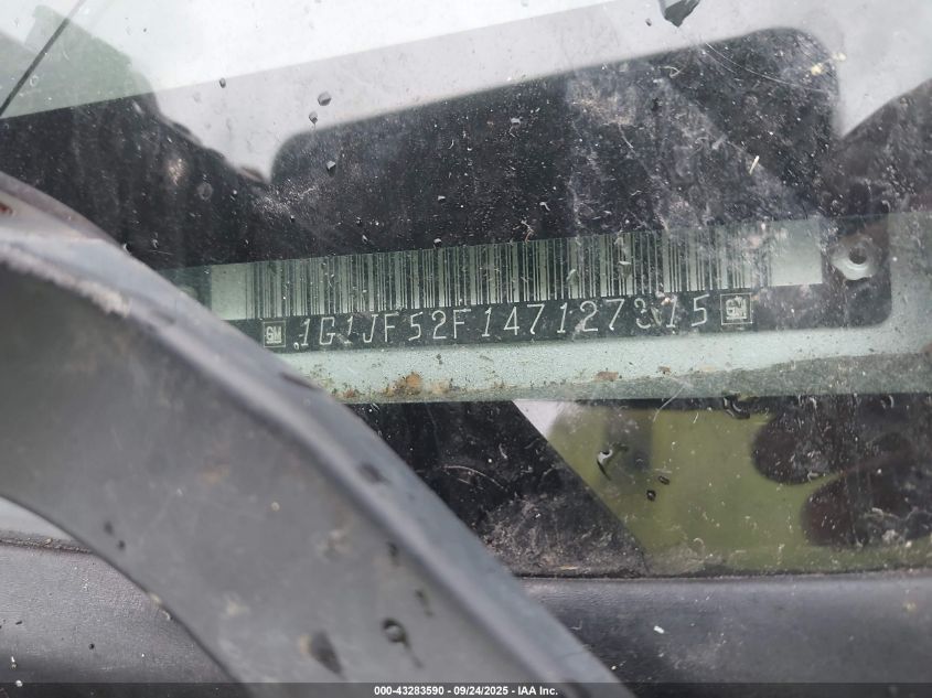 2004 Chevrolet Cavalier Ls VIN: 1G1JF52F147127315 Lot: 43283590