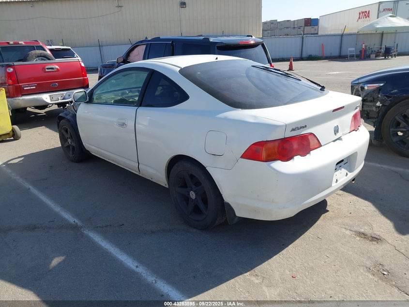 2003 Acura Rsx white coupe gasoline JH4DC54843C003703 photo #4