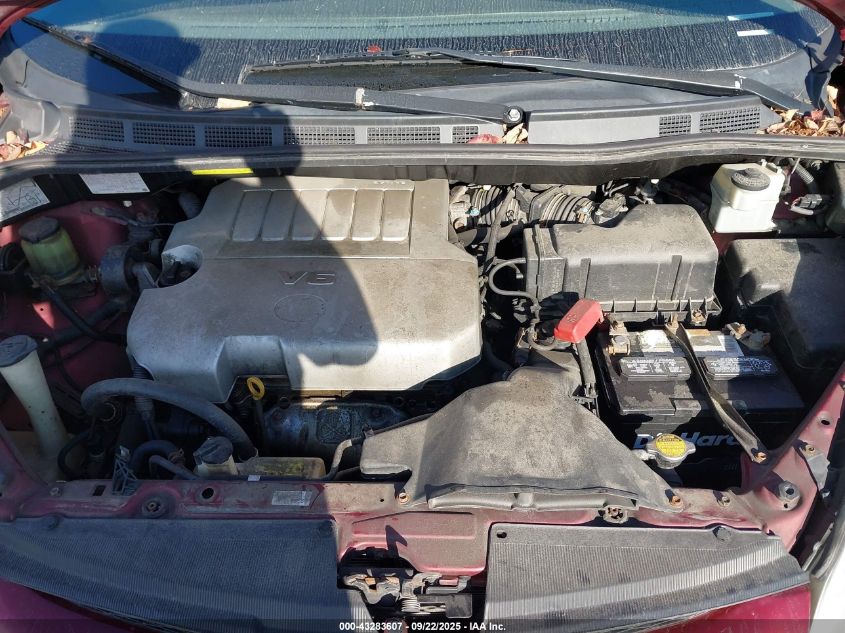 2007 Toyota Sienna Xle VIN: 5TDZK22C07S000317 Lot: 43283607