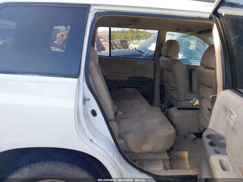 2004 Toyota Highlander V6 VIN: JTEDP21AX40026039 Lot: 43283623