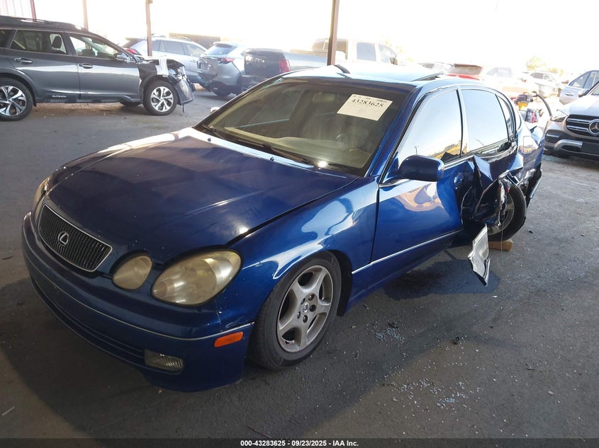 2000 Lexus Gs 300 blue sedan gasoline JT8BD68S8Y0105403 photo #3