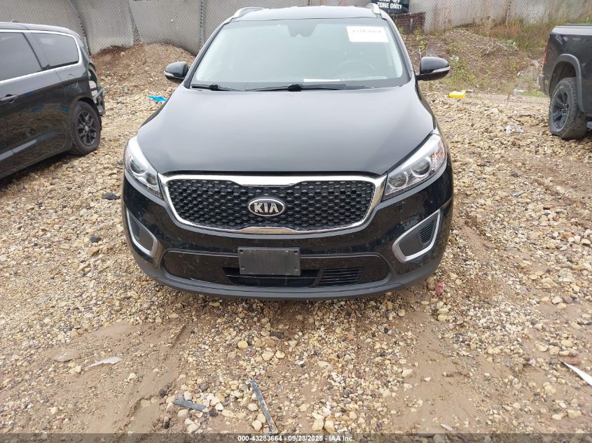 2017 Kia Sorento 3.3L Lx VIN: 5XYPGDA51HG204226 Lot: 43283664