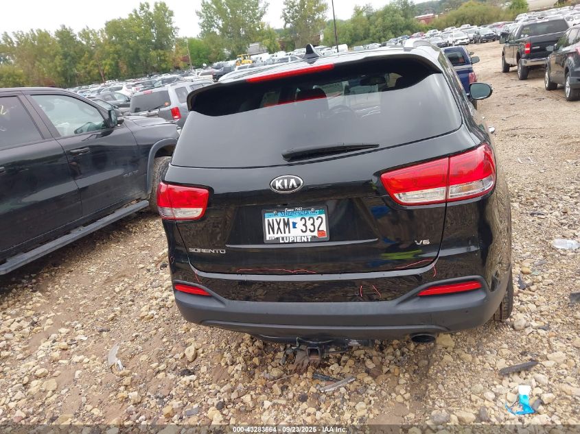2017 Kia Sorento 3.3L Lx VIN: 5XYPGDA51HG204226 Lot: 43283664