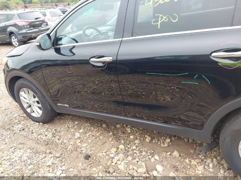 2017 Kia Sorento 3.3L Lx VIN: 5XYPGDA51HG204226 Lot: 43283664