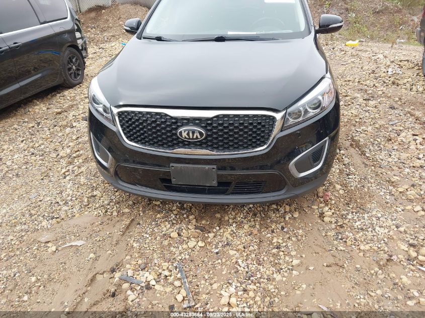 2017 Kia Sorento 3.3L Lx VIN: 5XYPGDA51HG204226 Lot: 43283664
