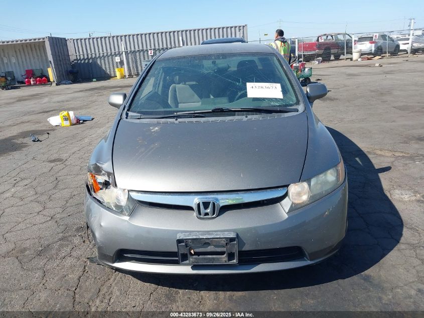 2008 Honda Civic Lx VIN: JHMFA16558S000624 Lot: 43283673