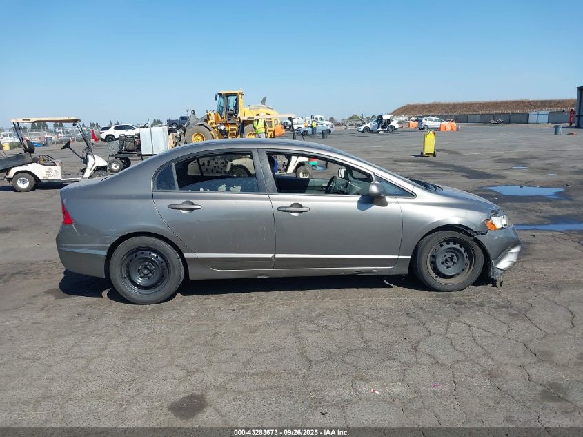 2008 Honda Civic Lx VIN: JHMFA16558S000624 Lot: 43283673