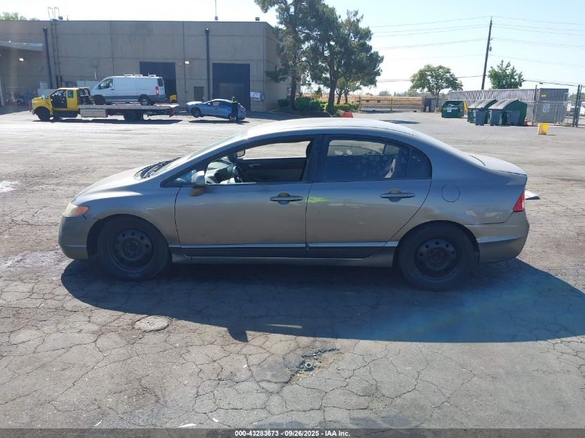 2008 Honda Civic Lx VIN: JHMFA16558S000624 Lot: 43283673