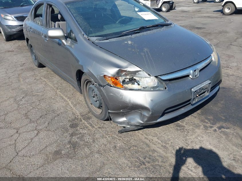 2008 Honda Civic Lx VIN: JHMFA16558S000624 Lot: 43283673