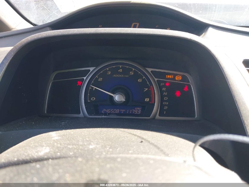 2008 Honda Civic Lx VIN: JHMFA16558S000624 Lot: 43283673