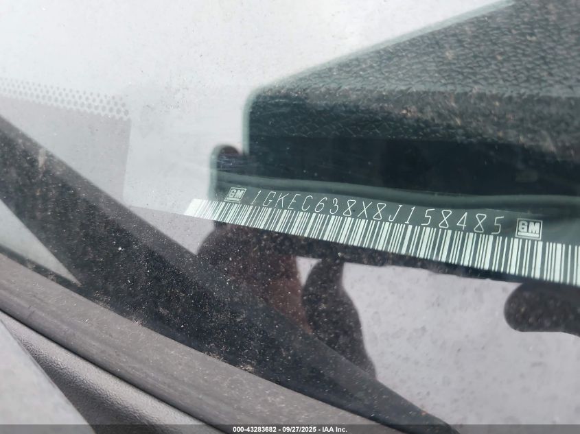 2008 GMC Yukon Denali VIN: 1GKEC638X8J158485 Lot: 43283682