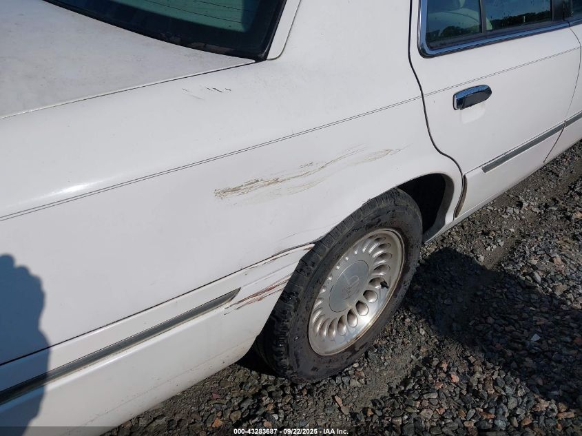 1999 Mercury Grand Marquis Ls VIN: 2MEFM75W3XX686128 Lot: 43283687