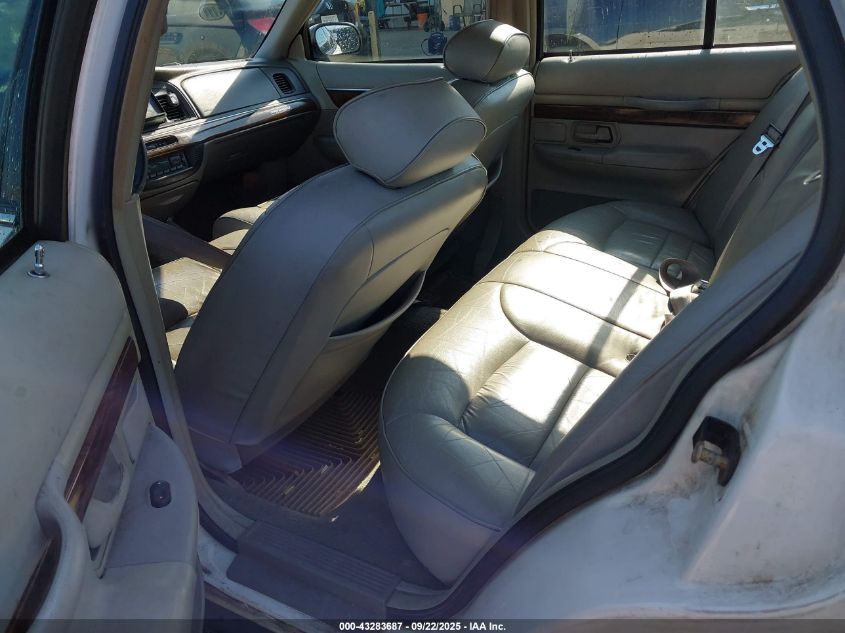 1999 Mercury Grand Marquis Ls VIN: 2MEFM75W3XX686128 Lot: 43283687