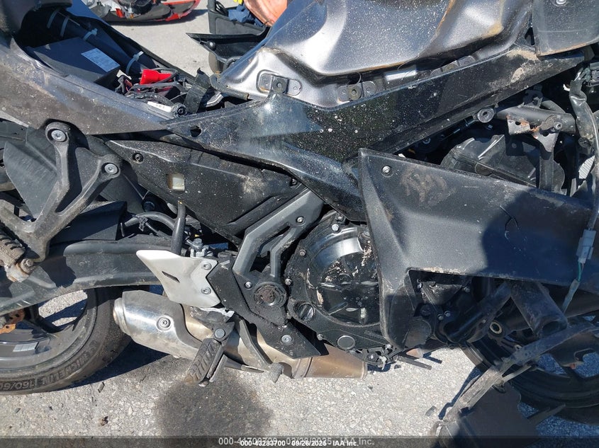 2021 Kawasaki Ex650 N VIN: ML5EXEN1XMDA34443 Lot: 43283700