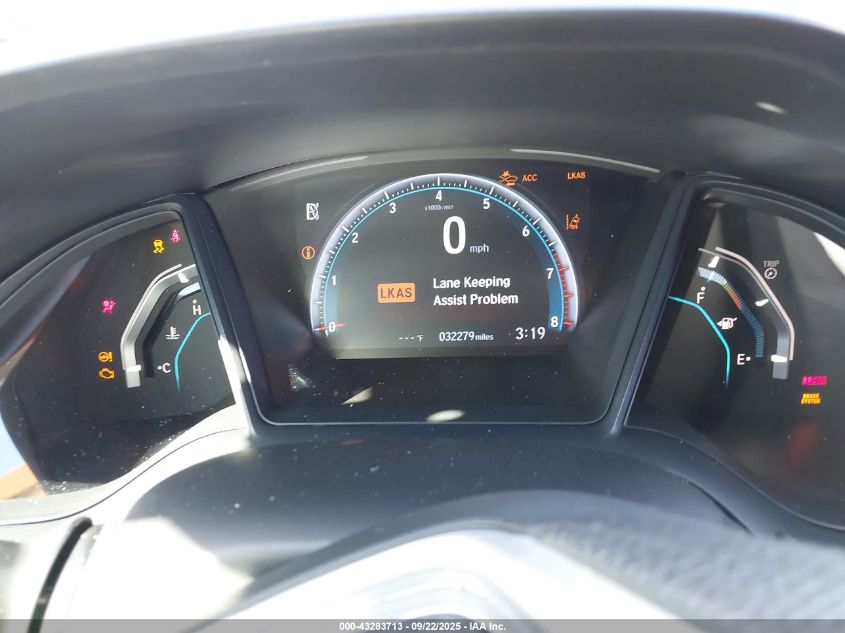 2019 Honda Civic Lx VIN: 19XFC2F60KE049640 Lot: 43283713