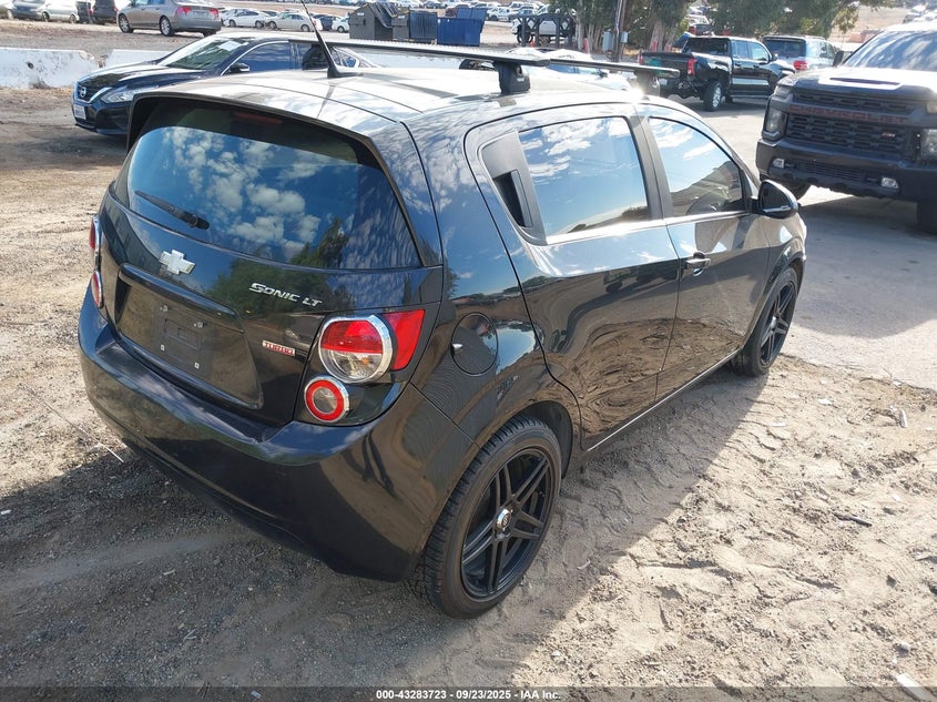 2013 CHEVROLET SONIC LT AUTO 1G1JC6SB3D4164041