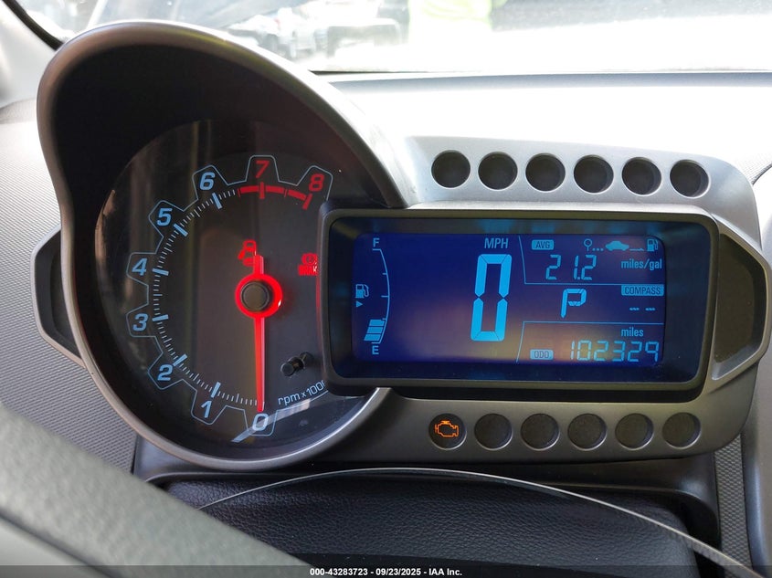 2013 CHEVROLET SONIC LT AUTO 1G1JC6SB3D4164041