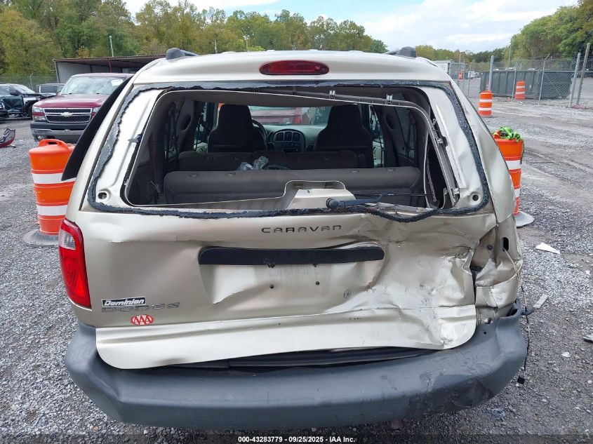 2005 Dodge Caravan Se VIN: 1D4GP25R85B306956 Lot: 43283779