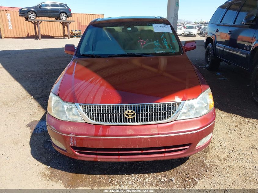 2000 Toyota Avalon Xls VIN: 4T1BF28BXYU104603 Lot: 43283835