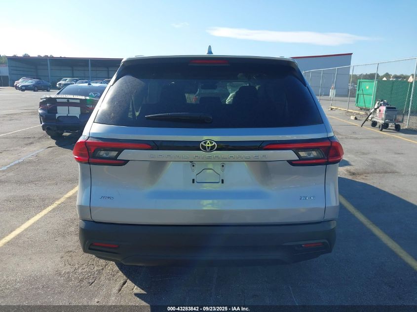 2024 Toyota Grand Highlander Xle VIN: 5TDAAAB54RS024912 Lot: 43283842