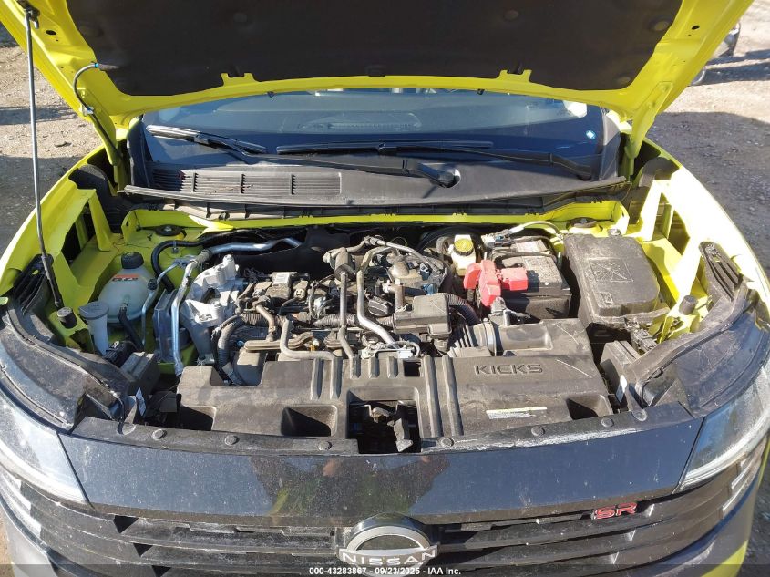 2025 Nissan Kicks Sr Intelligent Awd VIN: 3N8AP6DD5SL358110 Lot: 43283867