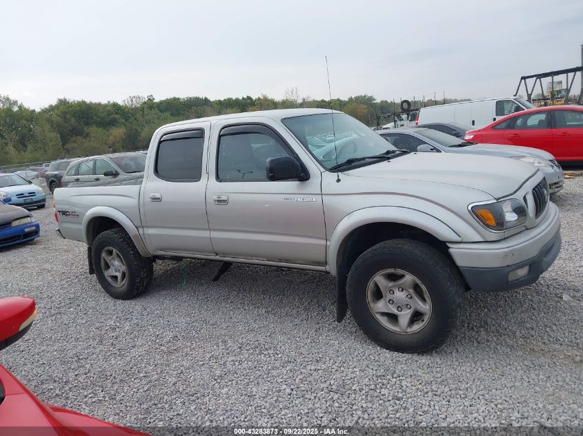 2002 Toyota Tacoma Base V6 VIN: 5TEHN72N22Z065392 Lot: 43283873