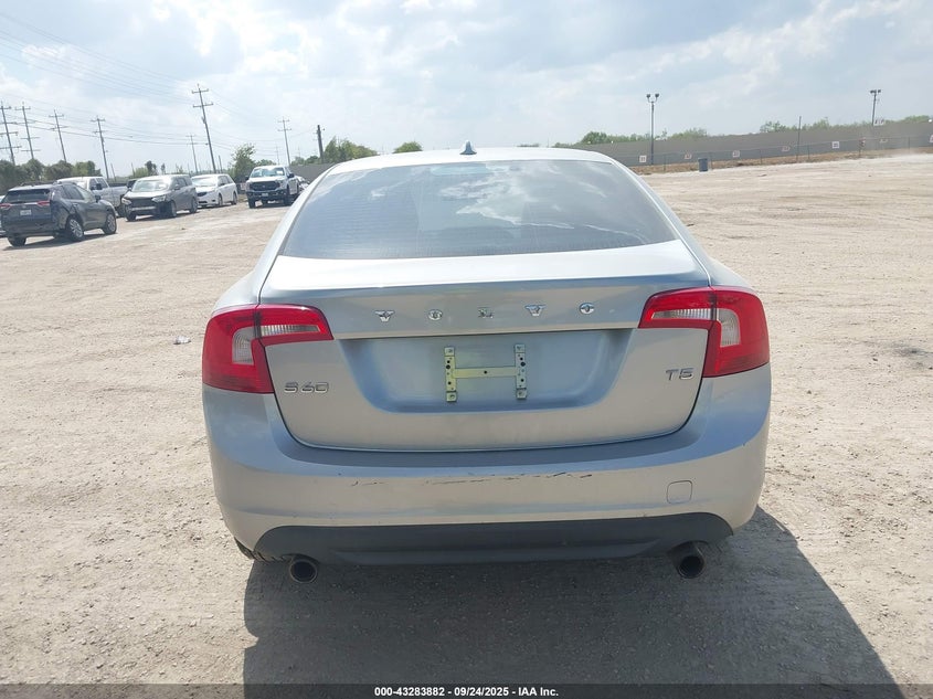 2013 Volvo S60 T5/T5 Platinum/T5 Premier/T5 Premier Plus VIN: YV1612FS0D2231027 Lot: 43283882