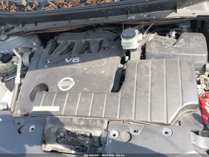 2011 Nissan Murano S VIN: JN8AZ1MU6BW056722 Lot: 43283927