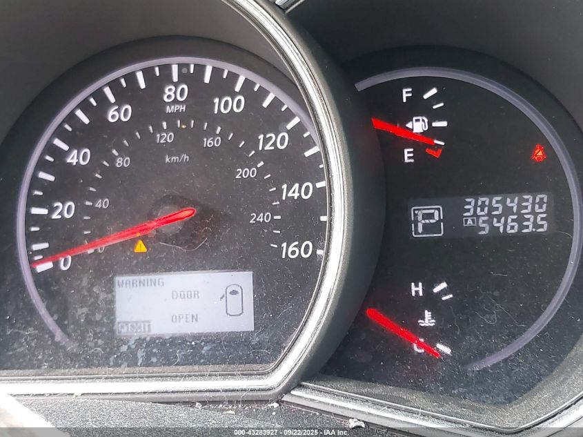 2011 Nissan Murano S VIN: JN8AZ1MU6BW056722 Lot: 43283927