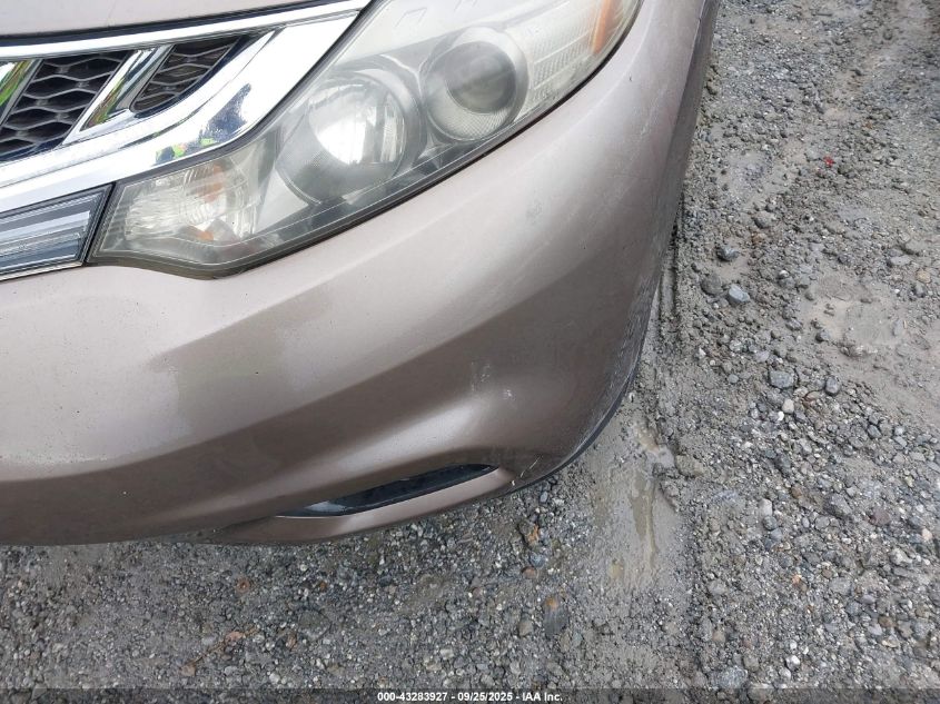 2011 Nissan Murano S VIN: JN8AZ1MU6BW056722 Lot: 43283927