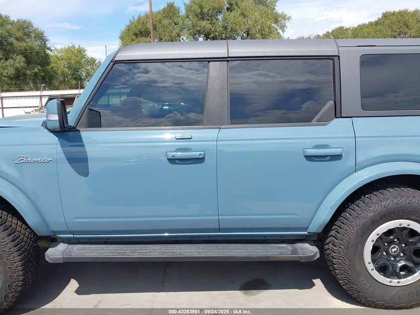 2022 Ford Bronco Outer Banks VIN: 1FMDE5DH3NLB32915 Lot: 43283951