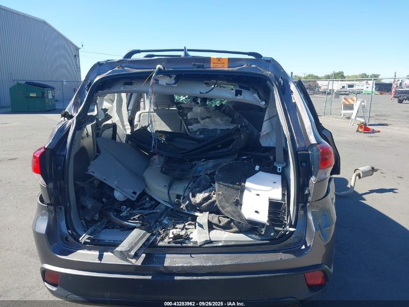 2019 Toyota Highlander Xle VIN: 5TDKZRFH3KS366406 Lot: 43283962