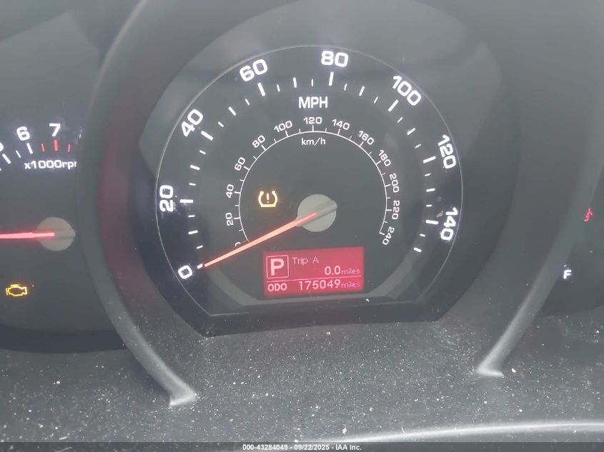 2011 Kia Sportage Ex VIN: KNDPCCA28B7037749 Lot: 43284049