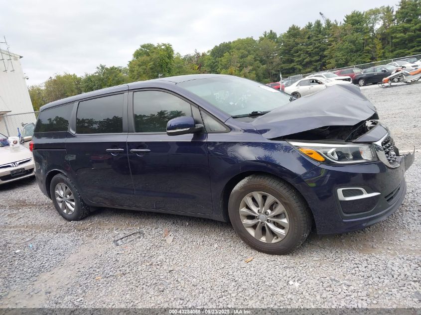 2020 Kia Sedona Lx VIN: KNDMB5C11L6619804 Lot: 43284066