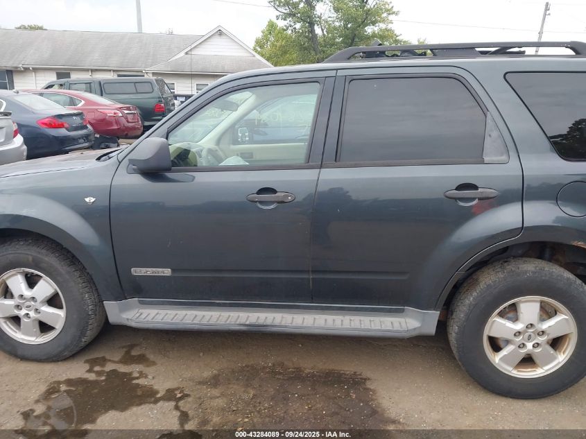 2008 Ford Escape VIN: 1FMCU03AX8KD48972 Lot: 43284089