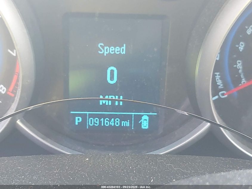 2012 Chevrolet Cruze 1Lt VIN: 1G1PF5SC7C7409067 Lot: 43284103