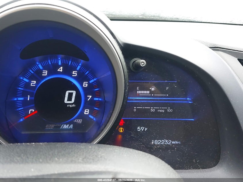 2011 Honda Cr-Z VIN: JHMZF1C43BS011851 Lot: 43284127