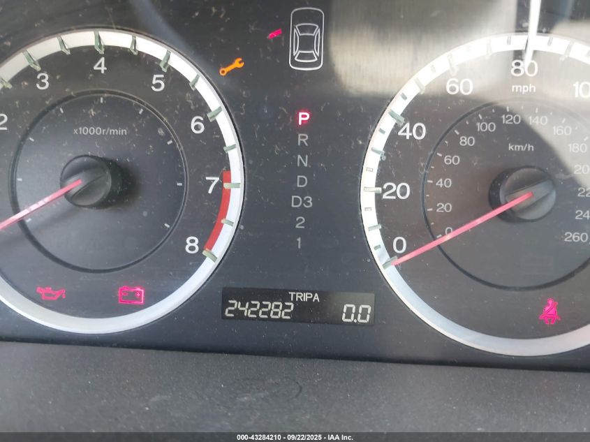 2009 Honda Accord 3.5 Ex-L VIN: 1HGCP36829A004616 Lot: 43284210