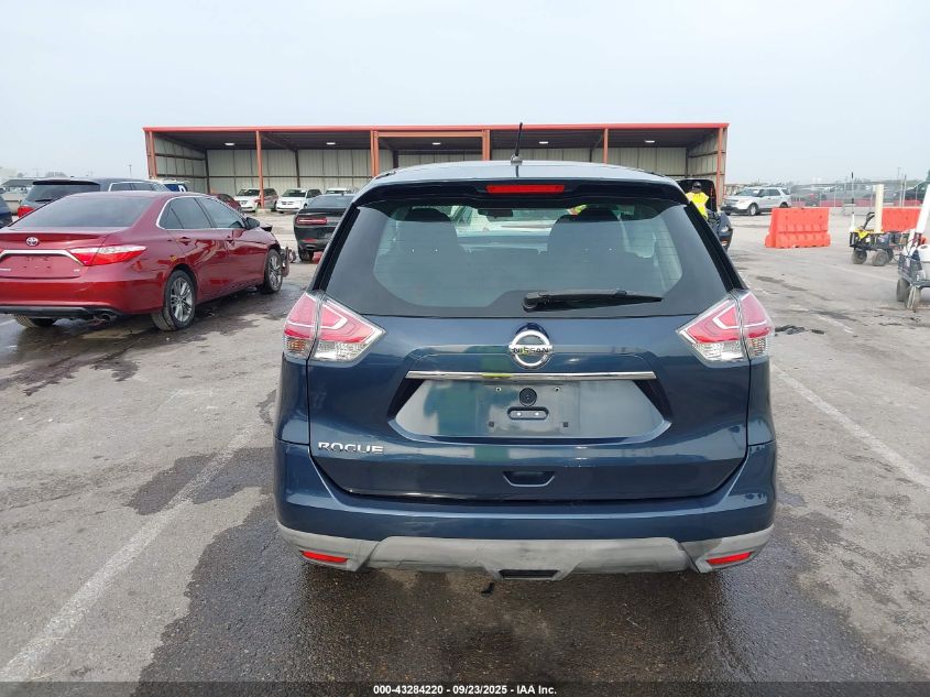 2015 Nissan Rogue S/Sl/Sv VIN: 5N1AT2MT2FT770456 Lot: 43284220