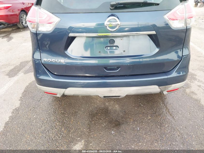 2015 Nissan Rogue S/Sl/Sv VIN: 5N1AT2MT2FT770456 Lot: 43284220
