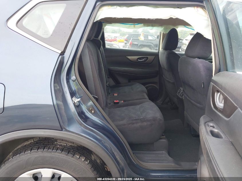 2015 Nissan Rogue S/Sl/Sv VIN: 5N1AT2MT2FT770456 Lot: 43284220